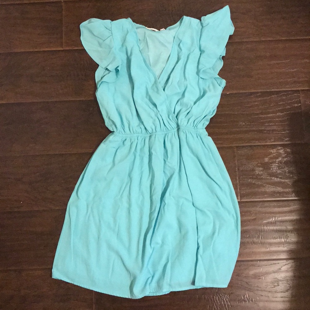 Blue dress